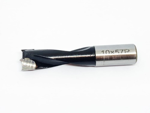 Wiertło nieprzelotowe HM 10x57 Prawe