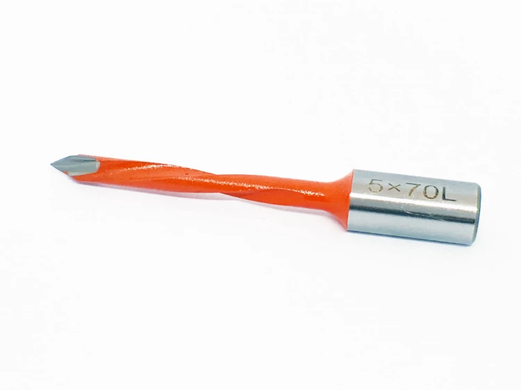 Wiertło przelotowe HM 5x70 Lewe